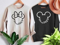 Couples Disney Sweatshirts, Matching Disney Sweaters, Matching Family Disney Hoodies, Disney Family Sweatshirts, Family Disney Sweatshirts, Disneyland Couple Shirts, Disney Family Outfits Winter, Disney Hoodies Family, Disney Outfits Family Matching