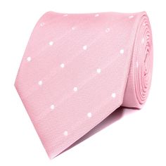 Baby Pink with White Polka Dots Necktie |  Perfect Tie Men's Suit Neckties for Men | Mens Wedding Necktie Wide Ties Normal Width Handmade Gentlemen Accessories for Guys | Buy Online Shop Australia |Neckties Men's Fashion | Necktie Style Classy Baby Pink White Polka Dot Tie | OTAA Polka Dot Standard Tie For Business, Polka Dot Ties For Black Tie Events, Polka Dot Ties For Black Tie Occasions, Polka Dot Standard Tie For Formal Occasions, Classic Pink Tie For Business, Formal Polka Dot Standard Tie, Classic Pink Business Tie, Classic Pink Business Ties, Classic Adjustable Pink Tie