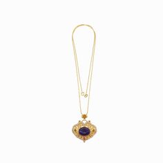 Adorn yourself with our exquisite Ruyi Locket Pendant Necklace, framed in gold plated sterling silver and zirconia. Sized at 3x3cm, it complements both round and rectangle faces. ❀ Exquisite Ruyi Locket Pendant Pendant with Natural Lapis; 3 × 3 cm (1.2 × 1.2 Inch)❀ Gold Plated Sterling Silver and Zirconia❀ Italian Premium Chain 20 Inch Elegant Gold Filigree Locket Necklace, Elegant Gold Locket Necklace As Gift, Elegant Locket Necklace As Gift, Elegant Gold Locket Necklace Gift, Elegant Gold Plated Locket Necklace For Anniversary, Elegant Locket Necklace For Gift, Elegant Yellow Gold Locket Necklace, Elegant Hallmarked Locket Necklace For Formal Occasions, Elegant Pendant Locket Necklace For Gift