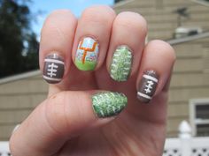 Fall Football Nails, Nails Football, Eagle Nails, Naked Nails, Nail 2024