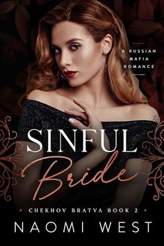 sinful bride cherov brava book 2 by naomi west cover art and title