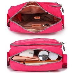 Waterproof Messenger Cross Body Ladies Handbag Bag Shoulder Bag Women Purse USA | eBay Casual Bag With Zipper Closure For Gift, Casual Bag With Zipper Closure As Gift, Trendy Shoulder Bag With Zipper Pocket As Gift, Pink Bags With Zipper Pocket For Gifts, Satchel Bag With Zipper Pocket, Zipper Pocket Shoulder Bag For Gift, Women Purse, Tag Sale, Nylon Fabric