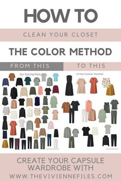 How DO you clean out closets? Hold things in your hand and see if they spark joy? With all the respect in the world to Marie Kondo, I’m NEVER going to feel joy from a black tee shirt, but having a handful of them is really important to being well dressed, in my life. So … Clean Your Closet, Clean Hacks, Mode Ab 50, Project 333, Cleaning Out Closet, How Do You Clean, Deep Cleaning Tips, Wardrobe Planning