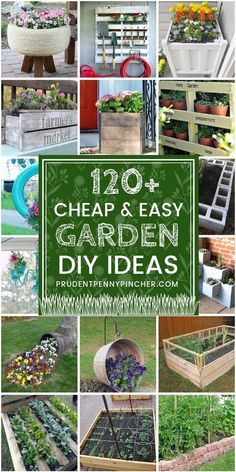 garden diy ideas that are easy and cheap