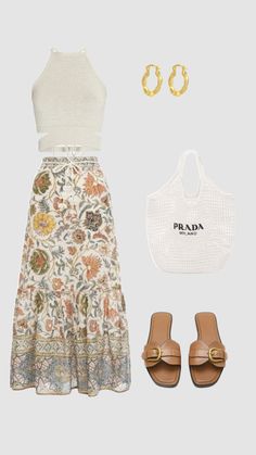 Rich Casual Outfits, Cute Cottagecore Outfits, Casual Day Outfits, Elegante Casual, Mode Inspo, Cute Everyday Outfits, Boho Stil, Mode Inspiration