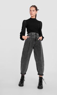 Slouchy Jeans Outfit, Slouchy Outfit, Outfits Con Jeans, Jeans Outfit Winter, Slouchy Pants, Slouchy Jeans, Friday Outfit, Jeans Outfit Casual, Outfit Mujer