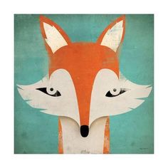 an image of a fox with big eyes