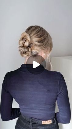 Lydia on Instagram: "Double braided buns 🫶🏻  #hairstyle #bun #everydayhair #hairtutorial #tutorial #hairideas #updo #hairreels #hairvideo" Double High Buns Hairstyle, Double Bun Updo, Three Buns Hairstyle, Braided Buns Hairstyle, Double Bun Hairstyles, Double Buns Hairstyle, Braided Buns, High Bun Hairstyles, Short Hair Up