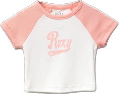 Cute Pink Sports Tops, Trendy White Top, Pink Letter Print Tops For Playwear, Trendy White Top For Playwear, Sporty Tops With Graphic Print For Play, Sporty Graphic Print Tops For Playwear, Cute Cotton Sports Top, Trendy White T-shirt For Playwear, Playful Sports Tops With Letter Print