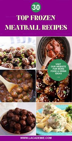 the top frozen meatball recipes