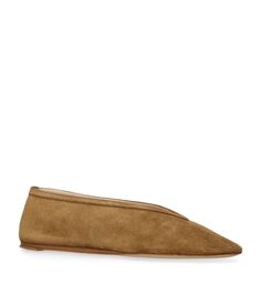 Womens Le Monde Beryl brown Suede Luna Ballet Flats | Harrods US Shop Womens, Brown Suede, Harrods, Flat Shoes Women, Suede Leather