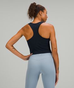 Embrace your movement. This soft tank is powered by seamless construction so you can move freely through your practice, training, and beyond. Back Women, Sleeveless Tank, Sleeveless Tank Top, Hoodie Top, Racerback Tank Top, Business Casual Outfits, Crop Tank, Cropped Tank Top, Racerback Tank