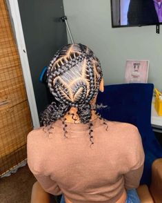 Stitch Heart Braids, Scalp Braids Into A Ponytail, Cute Scalp Braids, Valentine Hairstyles, Scalp Braids, Sleek Ponytail Hairstyles, African Hair Braiding Styles