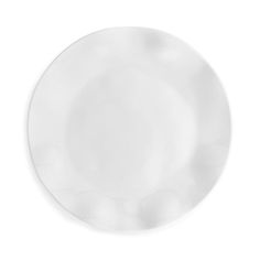 an empty white plate on a white background