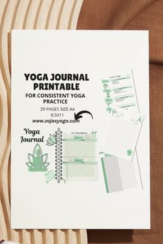 Download this adorable yoga planner printable and cute monthly planner to streamline your schedule! Includes free printable calendar pages, yoga templates, and organizing printables to keep your life balanced and on track. Yoga Sun Salutation, Start Journaling, Monthly Goals