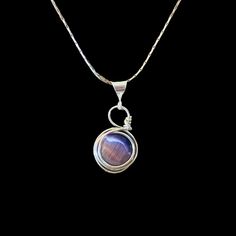 ✧ high end wire-wrap jewelry ✦ one-of-a-kind guaranteed ✧ hand-crafted with love ✦ D E T A I L S: » Solid .925 Sterling Silver Pendant. » Purple Cats Eye Cabochon. » 18in Snake Chain 1.2mm with Lobster Clasp, .925 Sterling Silver PLATED. S H I P P I N G: » Orders will be ready to ship out in 1-3 days. » Standard USPS First Class Delivery. » US Domestic Shipping Only. » Tracking Number will be automatically sent to you when shipped. » If you would like a Signature Confirmation upon delivery, plea Unique Hand Wrapped Sterling Silver Jewelry, Unique Wire Wrapped Round Jewelry, Handmade Silver Plated Round Pendant, Handmade Silver Plated Round Pendant Jewelry, Sterling Silver Wire Wrapped Round Pendant, Sterling Silver Wire Wrapped Round Pendant Jewelry, Nickel-free Round Silver Plated Wire Jewelry, Handmade Silver Plated Wire Round Pendant Jewelry, Hand Wrapped Round Jewelry For Anniversary