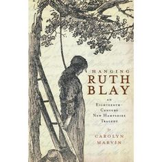 an old book with the title hanging ruth blay