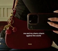 Burgundy Red Aesthetic, Maroon Aesthetic, Burgundy Aesthetic, Cherry Charm, Cherry Wine, Cherry Cola, Red Handbag, Red Aesthetic, Get To Know Me