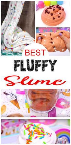 the best fluffy serve recipe for kids to make with their own hands and feet, is shown