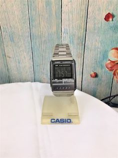 📝 Title: Casio Illuminated WR Alarm / Chronograph Men's Digital Watch A200 Model 1604 / Original Casio/ Never used Steel strap                                                                 📌VERY SPECIAL COLLECTION WATCH📌 ⌚️Digital Watch A200 Model 1604  Very good condition ✔️ Everything works very well ✔️ Original Steel cord ✔️ Vintage special series ✔️ Case Width is 29,1 mm ✔️ Case length is 43.2 mm ✔️ Cord Width is 15.5 mm ✔️ ✈🎁 Fast shipping UPS Express (Europe 2-3 days) (America 3-5 da Vintage Chronograph Watch With Analog Display For Business, Retro Watch Accessories With Analog Display, Rachel Hawkins, Mens Wrist Watches, Mens Digital Watches, Watch Digital, Wristwatch Men, Wrist Watches, Digital Watch