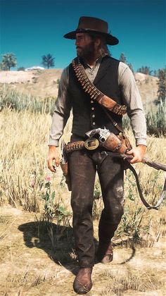 Red Dead Redemption Outfits, Saloon Outfits, Rdo Outfits, Cowboy Clothing