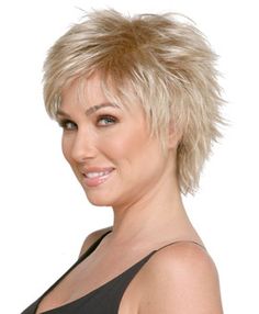 Shag Haircut From The Back, Short Shag Back View, Layered Shag Back View, Shag Back View, Spikey Short Hair, Shortish Hair, Haircuts For Medium Length Hair, Asymmetrical Hairstyles