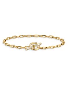 David Yurman Dy Madison Toggle Chain Bracelet in 18K Yellow Gold with Diamonds David Yurman Bracelet Gold, Luxury Gold Bracelet With Toggle Clasp, David Yurman Madison Bracelet, David Yurman Buckle Bracelet, David Yurman Crossover Bracelet, Rare Gemstones, Diamonds And Gold, David Yurman, Luxury Jewelry