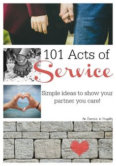 101 Acts of Service - No matter what your Love Language is, keep the romance going long after Valentine's Day ends with these great acts of service (and random acts of kindness) ideas for your spouse. You never know, it might just save your marriage! LOVE these!- An Exercise In Frugality Acts Of Service, Frugal Wedding, Five Love Languages, 5 Love Languages, Save My Marriage, Saving Your Marriage, Same Love, Marriage Counseling