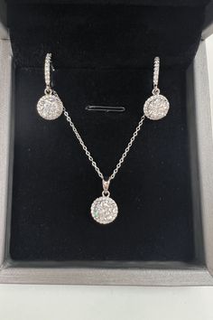 1# BEST Diamond Round Necklace, Earrings Jewelry Bundle Set Gift for Women | #1 Best Most Top Trendy Trending Round Diamond Necklace, Earrings Jewelry Gift for Women, Mother, Wife, Daughter, Ladies | MASON New York Round Diamond Necklace, Diamond Necklace Gift, Earrings For Wedding, Round Diamond Pendant, Diamond Jewelry Set, Holiday Jewelry, Diamond Drops, Diamond Drop Earrings, Best Diamond