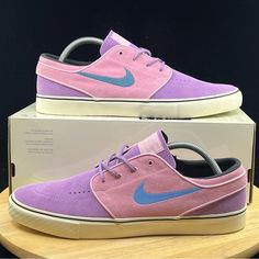 Nike Sb Zoom Stefan Janoski Og+ Sz 11 Lilac Soft Pink Skate Shoes Dv5475-500 >Brand New Never Worn And In Amazing Condition, Comes With Box! (Missing Lid) No Rips/Tears/Stains Anywhere On The Shoes. If You Have Any Questions Please Message Me And I’ll Get Back To You As Quickly As Possible. All Items Are Packaged With Care And Shipped Within 1 Business Day. >If You Like This Pair Of Shoes You May Like Some Of My Other Pairs As Well, I Have Over 1,000 Pairs To Choose From I Give Discounts On All Nike Air Max Wright, Jermaine O'neal, Nike Sb Zoom Stefan Janoski, Nike Joyride, White Sneakers Men, Nike Sb Zoom, Stefan Janoski, Baseball Cleats, Nike Metcon