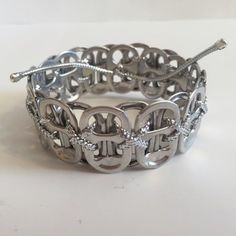 Www.Repurposebracelets.Com ;Size:Medium, Repurpose Bracelets Gives Back To The Ronald Mcdonald Pop Tab Collection Program. Medium Measurements: 9 Inches Around, 2.5 Inches Across Pop Tabs, Bracelets Silver, Small Bracelets, Bracelets Jewelry, Bracelet Silver, Repurpose, Silver Bracelets, Womens Jewelry Bracelets, Ronald Mcdonald