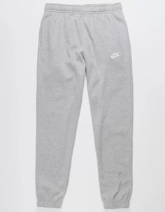 Grey Nike Sweatpants Outfits, Nike Sweatpants Outfit, Gray Nike Sweatpants, Grey Nike Sweats, Jogging Nike, Grey Nike Sweatpants, Sweatpants Nike, Cute Sweatpants, Nike Sportswear Club Fleece