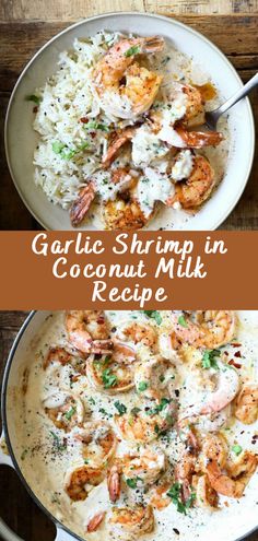 garlic shrimp in coconut milk recipe