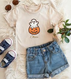 Retro Cute Boy Ghost Halloween Pumpkin Shirt, Toddler Halloween Tee, Kids Halloween Gift,spooky Toddler Shirt,spooky Toddler Shirt Baby Gift - Etsy Halloween Outfits For Kids, Kids Halloween Gifts, Toddler Halloween, Pumpkin Shirt, Ghost Halloween, Kids Halloween, Halloween Tees, Baby Halloween, Halloween Gift