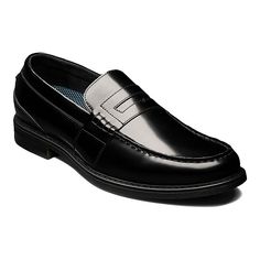 Looking your best is easy with these Lincoln loafers from Nunn Bush. Looking your best is easy with these Lincoln loafers from Nunn Bush. SHOE FEATURES Durable leather construction ensures lasting use Penny slot overlay Traction soleSHOE CONSTRUCTION Leather upper & lining Manmade outsoleSHOE DETAILS Moc toe Slip-on Padded footbed Size: 8. Color: Black. Gender: male. Age Group: adult. Mens Brown Loafers, Mens Tassel Loafers, Black Loafers Men, Brown Loafers, Loafers Online, Brown Sneakers, Tassel Loafers, Penny Loafer, Shoes Leather