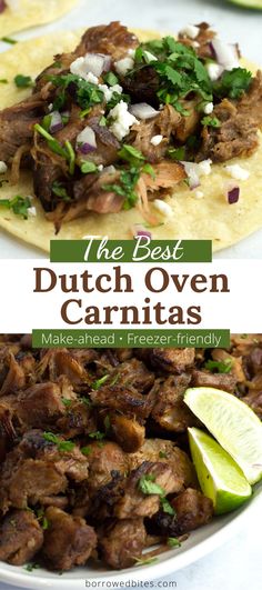 the best dutch oven carnitas makes - ahead, freeze - friendly and delicious