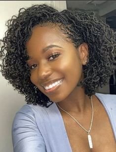 Sisterlocks Styles Updo, Beautiful Black Hair, Short Locs Hairstyles, Afro Textured Hair, Pelo Afro, Micro Braids, Hair Twist Styles, Sisterlocks, Penteado Cabelo Curto