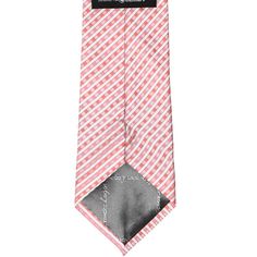 Exclusively ours! This stylish perfect pink plaid tie is identical to the standard tie but sized for big and/or tall men. Features a pink, coral and white gingham-like plaid design. Choose from an extra long 63-inch length or extra, extra long 67-inch length. Both lengths boast a traditional 3.5-inch width. Matching pocket squares and other necktie styles available, too. Product Features Available in two lengths, measured tip to tip: Extra long 63" length and 3.5" width Extra, extra long 67" len Pink Business Ties For Spring, Classic Pink Suit And Tie Accessories For Summer, Classic Pink Tie Accessories For Summer, Classic Pink Ties For Spring, Classic Pink Tie For Spring, Gray Groomsmen, Gray Groomsmen Suits, Groomsmen Grey, Tall Men