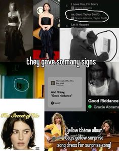 I Gave So Many Signs, Taylor Gracie, Good Riddance, Gracie Abrams, Long Live Taylor Swift, Taylor Swift Fan, Live Taylor, Taylor Swift 13