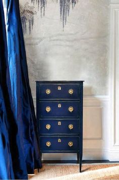 PEINDRE SES MEUBLES EN BLEU : TOUS STYLES - Décoration du bontemps Idée Déco Gratuite, Couleurs De Meuble, Meuble Peint, Repeindre Meuble