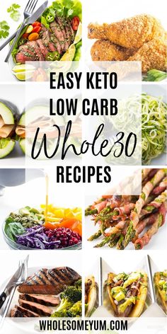 easy keto low carb whole 30 recipes