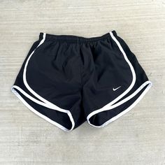 Brand New Black Nikes Shorts Size Xs! Could Also Fit A Size Small! Nike Black Bottoms With Built-in Shorts, Nike Black Athletic Shorts With Elastic Waistband, Nike Black Activewear For Summer, Nike Black Workout Shorts, Black Shorts Women, Poshmark Clothes, Short Nike, Black Nike Shorts, Small Shorts