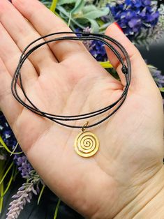 Spiral Swirl Pendant Round Charm Choker Vortex Carved Charm - Etsy Swirl Necklace, Necklace Y2k, Spiral Necklace, Black Cord Necklace, Y2k Necklace, Y2k Jewelry, Protection Necklace, Evil Eye Necklace, Necklace Black