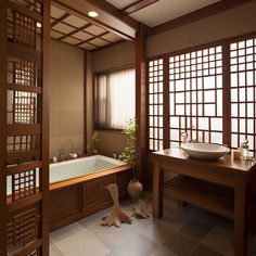 Japanese Home Bathroom, Japanese House Interior Traditional, Japanese House Bathroom, Japanese Traditional Bathroom, Japanese House Bedroom, Traditional Japanese Decor, Traditional Japanese Apartment, Japanese Bathroom Traditional, Japanese Interior Design Traditional