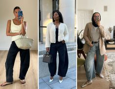 Elevate Your Everyday: 5 Fall Trends You Can Actually Wear High-waist Parachute Pants With Pockets For Fall, Fall Wide-leg Parachute Pants With Pockets, Sezane Fall 2024, Full Skirts