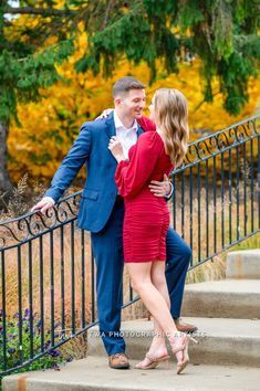 Shannon & Chris's Fall Engagement at Lilacia Park: A Love Story in Pictures | TWA Photographic Artists - TWA Photography