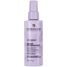 Pureology Instant Levitation Mist elevates hair with 24 hours of weightless volume and heat protection for flat color-treated hair with key ingredient Xylose and a signature aromatherapy blend of Tuberose Almond Milk and Cedarwood.Pureology is the #1 Professional Color Care Brand in the US* offering products that feature 100% vegan formulas and are Sulfate-Free Paraben-Free Mineral Oil-Free and free of Animal Products or by-products and Animal Testing. Our patented ANTIFADE COMPLEX® is infused i Heat Protection Spray, Heat Protectant Spray, Volumizing Spray, Instant Lifts, Heat Protectant, Aromatherapy Blends, Hair Mist, Flat Hair, Good Hair Day