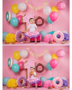 Melody's adorable "DNUT GROW UP" themed session is up on the blog! www.carydiazphotographyblog.com (Link in IG profile). See more of this cutie there! #carydiazphotography #1stbirthdayphotography #miamiphotographer #southfloridaphotographer #1stbirthday #donuts #donutgrowup Baby First Birthday Party Ideas, First Birthday Party Ideas, Donut Birthday, Ig Profile