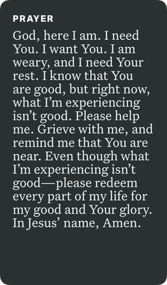 a prayer with the words, god here am i need you to hear and pray