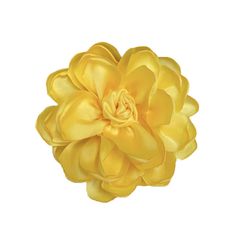 PRICES MAY VARY. Vintage like and chic flower shape floral lapel brooch pin for a sweater, dress, hat , hair , bag. Material: Made of Satin chiffon,PU Flower ,Silver Tone Plated Alloy Clips. Size&Style: The Silk Camellia Flower Brooch Pin Size:10cm*10cm(3.93inch*3.93inch), Please kindly refer to the product image. Layered sturdy fabric petals flower use for hair clip and brooch pin backing. Design with a hair pin that can fixed in anywhere in your hair and a clip that can be used in your clothin Elegant Yellow Flower Brooches, Flower Shaped Brooches With Flower Decoration For Party, Party Flower Shaped Brooch With Flower Decoration, Elegant Yellow Brooches For Party, Elegant Yellow Party Brooch, Elegant Yellow Party Brooches, Wedding Party Dance, Fabric Petals, Floral Lapel